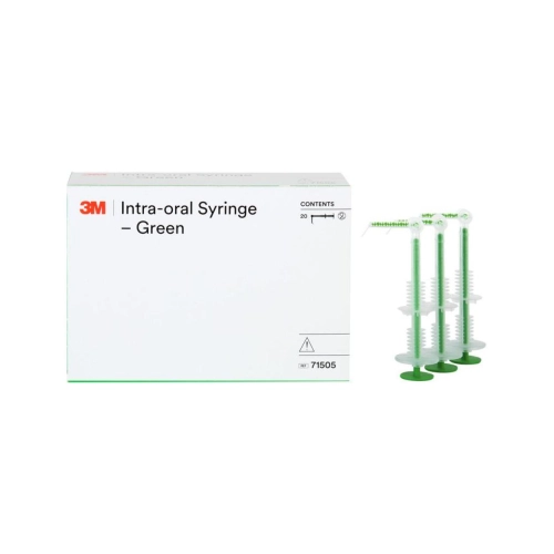 3M Intra-oral Syringe groen 20 stuks