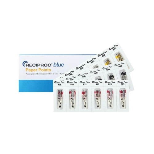 VDW Reciproc blue Paper points assortiment