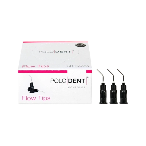 PoloDent Flow applicatie Tips zwart 50 stuks